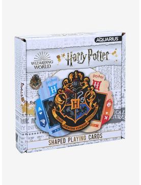 Harry Potter Hogwarts House Crest Playing Cards, , hi-res