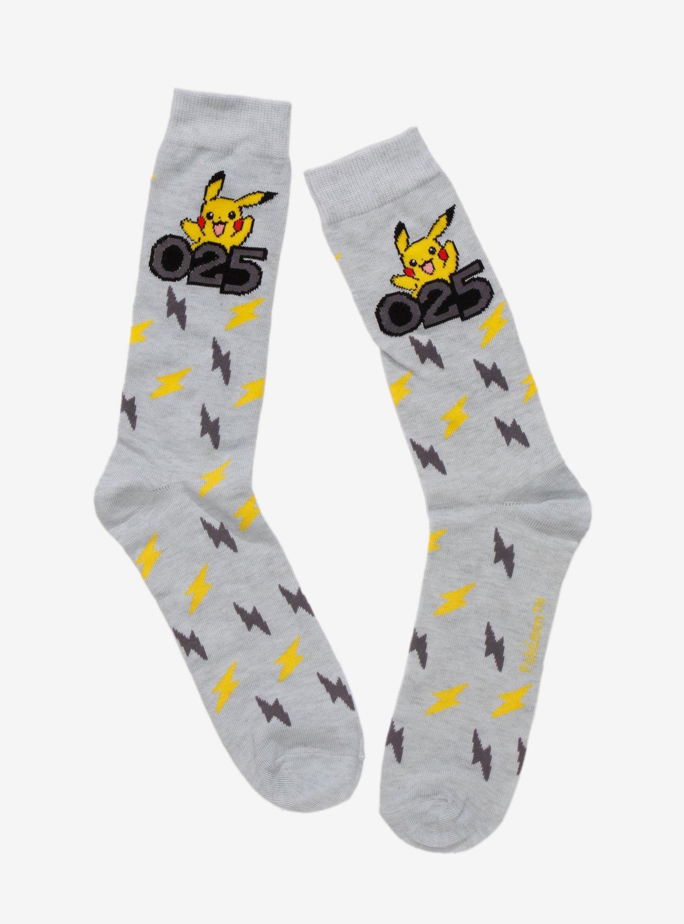 Pokemon Pikachu 025 Crew Socks, , hi-res