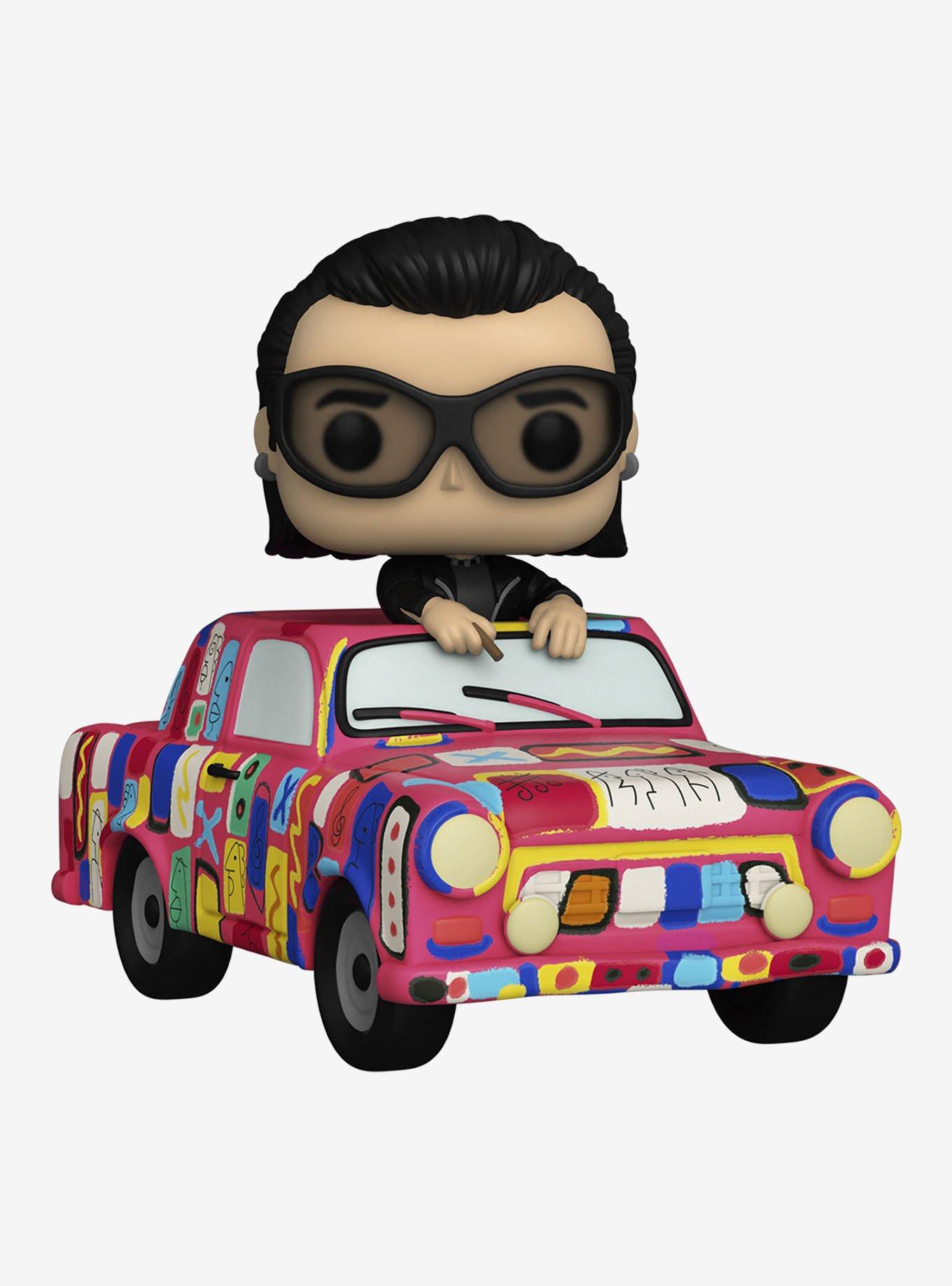 Funko Pop! Rides U2 Zoo TV Bono with Achtung Baby Car Vinyl