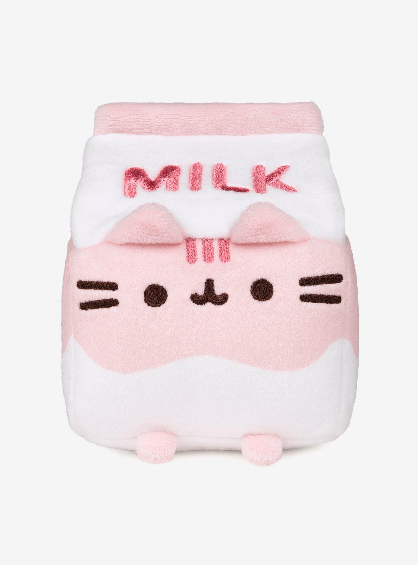 Pusheen Strawberry Milk Plush, , hi-res