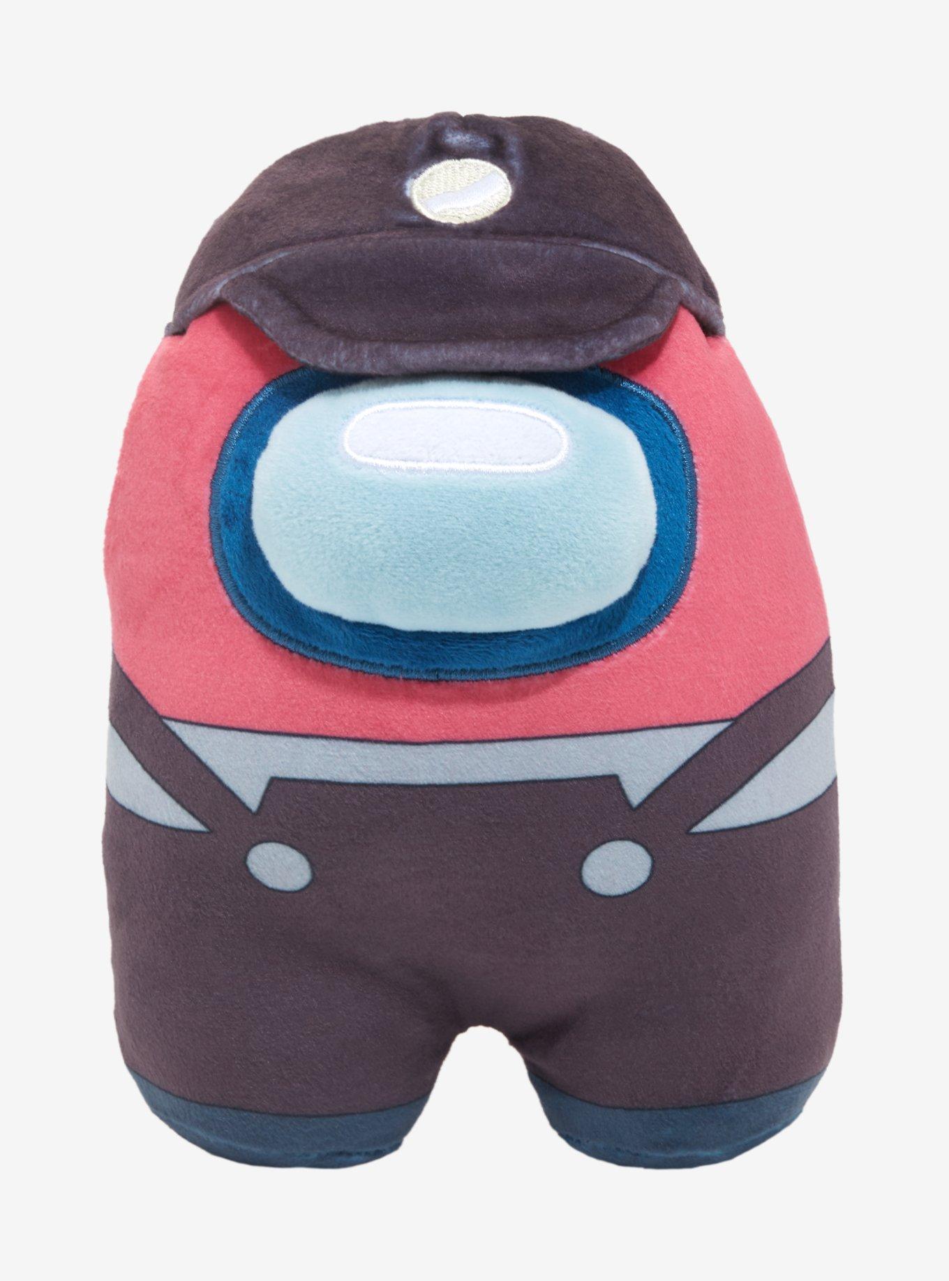 Among Us Red Miner Crewmate Plush, , hi-res