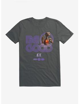 E.T. 40th Anniversary Be Good Striped Font Purple T-Shirt, , hi-res