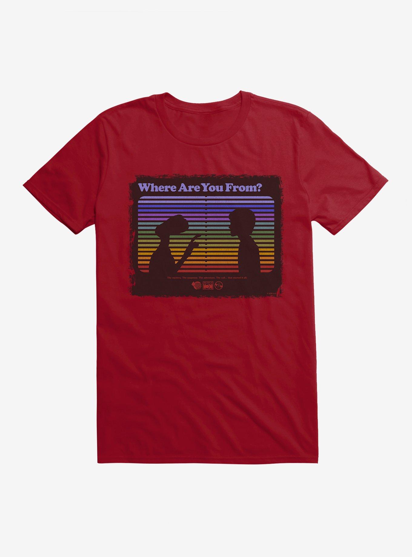E.T. 40th Anniversary Where Are You From E.T And Elliott Silhouette T-Shirt, , hi-res