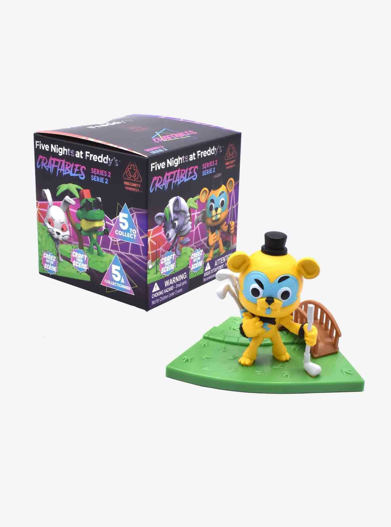 Five Nights At Freddy's: Security Breach Craftable Buildable Blind Box  Action Figure