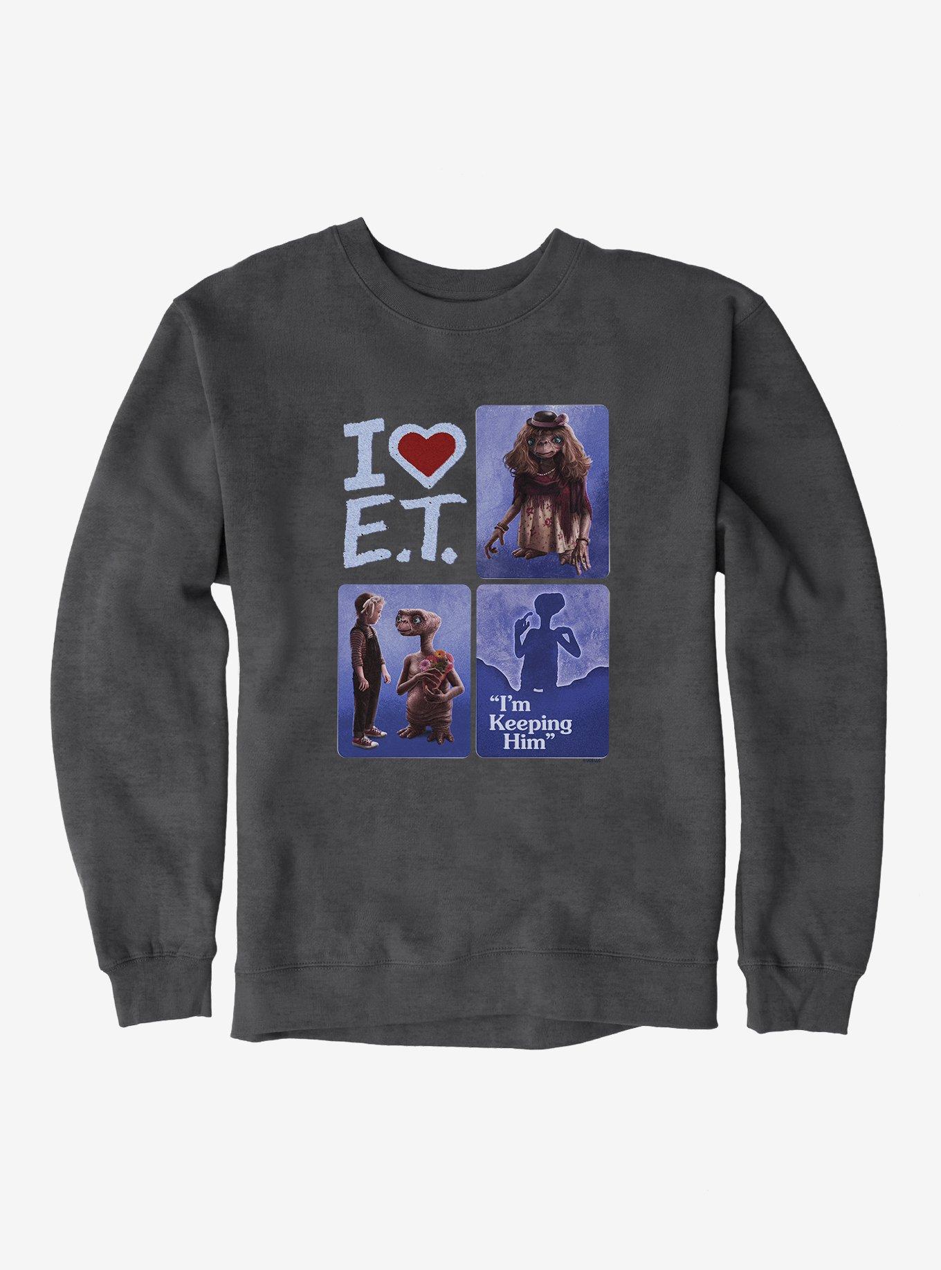 E.T. 40th Anniversary I Heart E.T. Sweatshirt, , hi-res