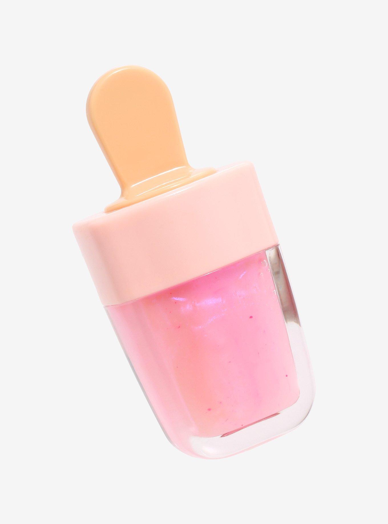 Frosty Pop Pink Shimmer Lip Gloss, , hi-res