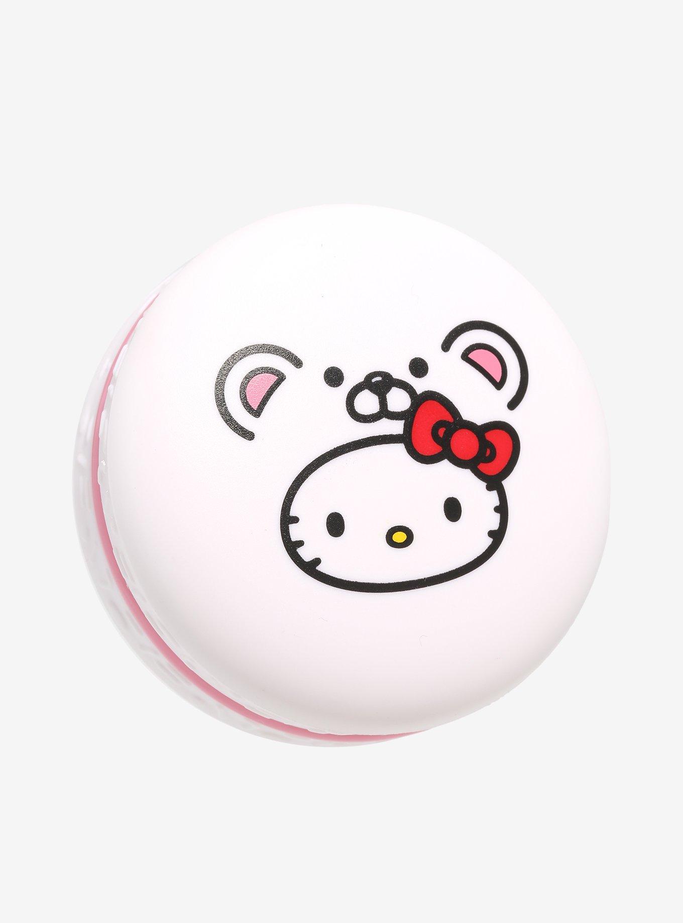 The Creme Shop Hello Kitty White Chocolate Macaron Lip Balm, , hi-res