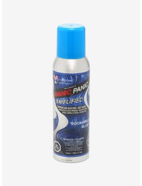 Manic Panic Amplified Rockabilly Blue Hair Color Spray, , hi-res