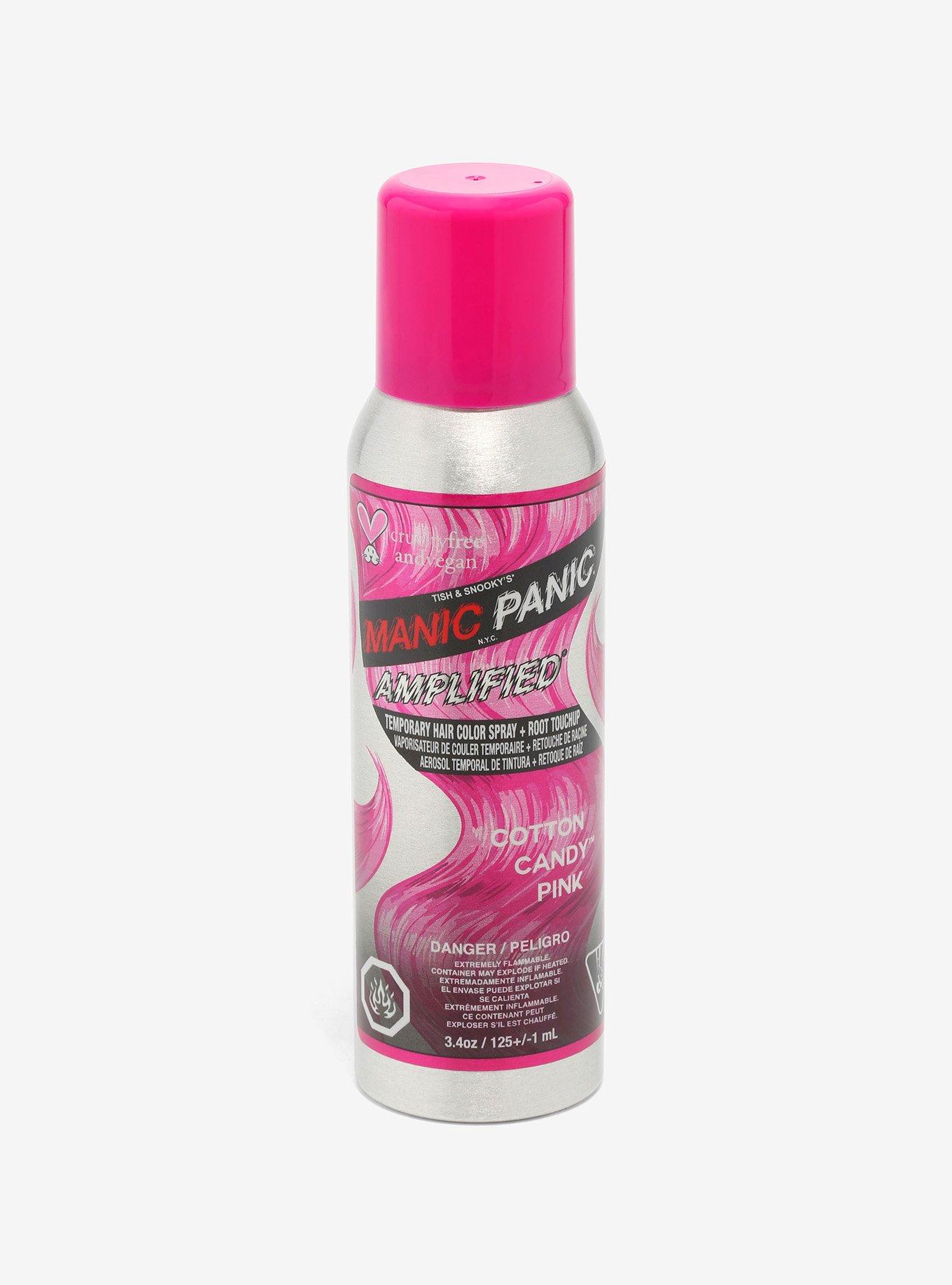 Manic Panic Amplified Cotton Candy Pink Hair Color Spray, , hi-res