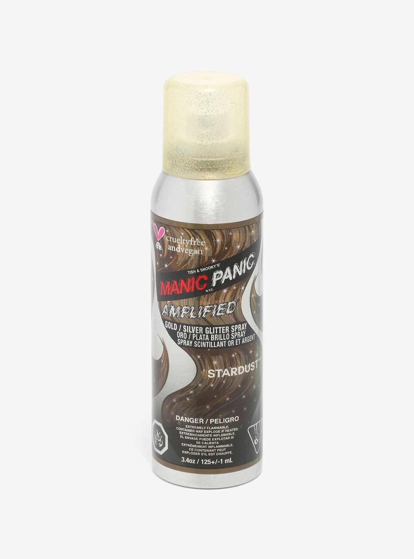 Manic Panic Amplified Stardust Glitter Hair Spray, , hi-res