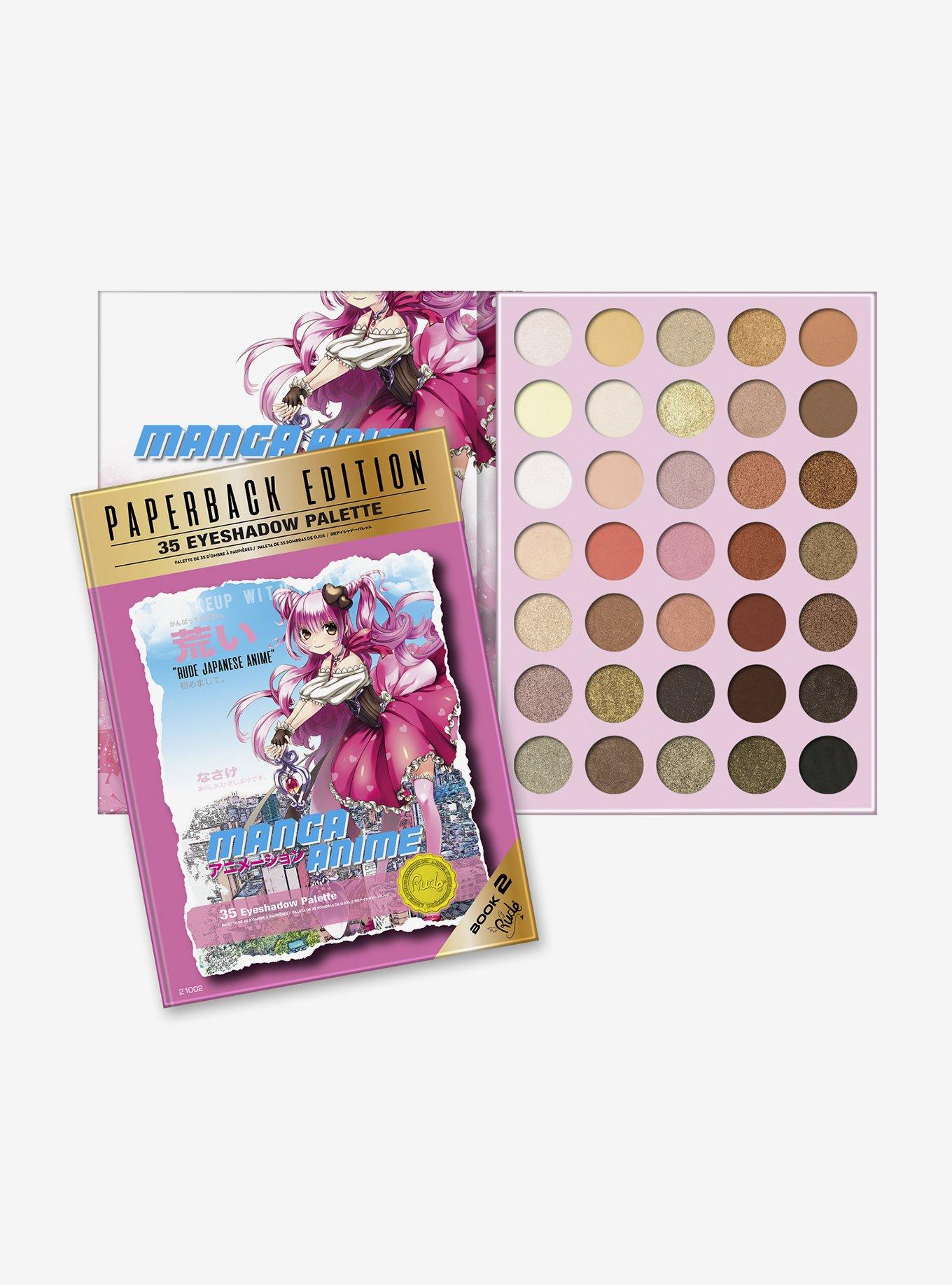 Rude Cosmetics Manga Anime Paperback Edition Palette, , hi-res