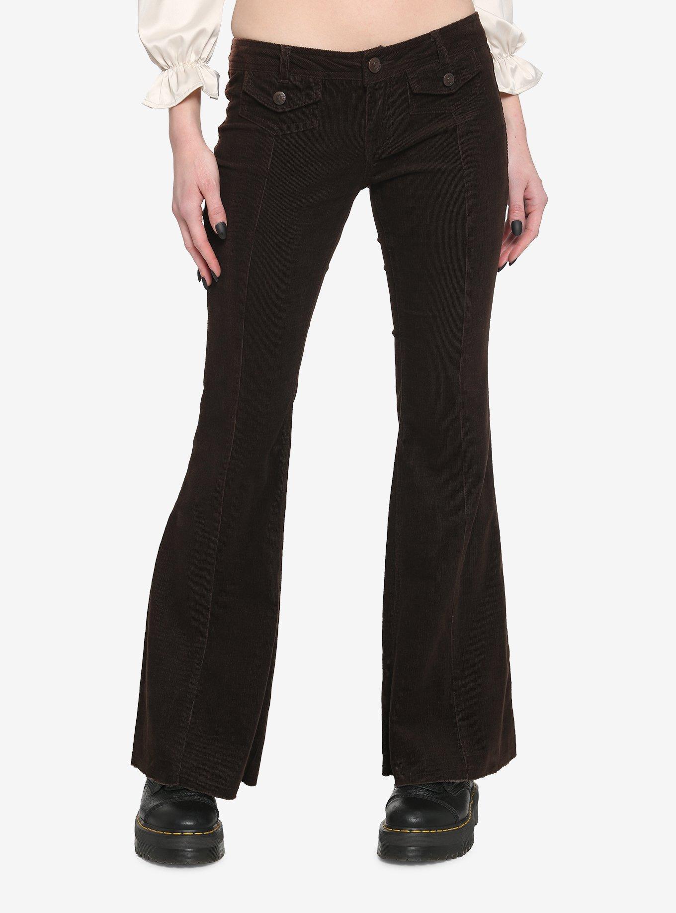 Corduroy Wide Flare Pants – shop hey chick