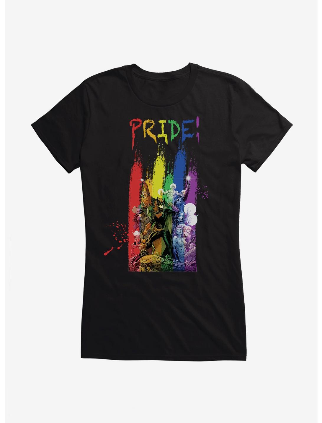 DC Comics Justice League Pride T-Shirt, BLACK, hi-res