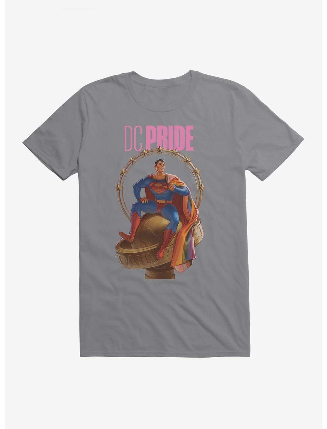 DC Comics Superman Metropolis Pride T-Shirt, STORM GREY, hi-res