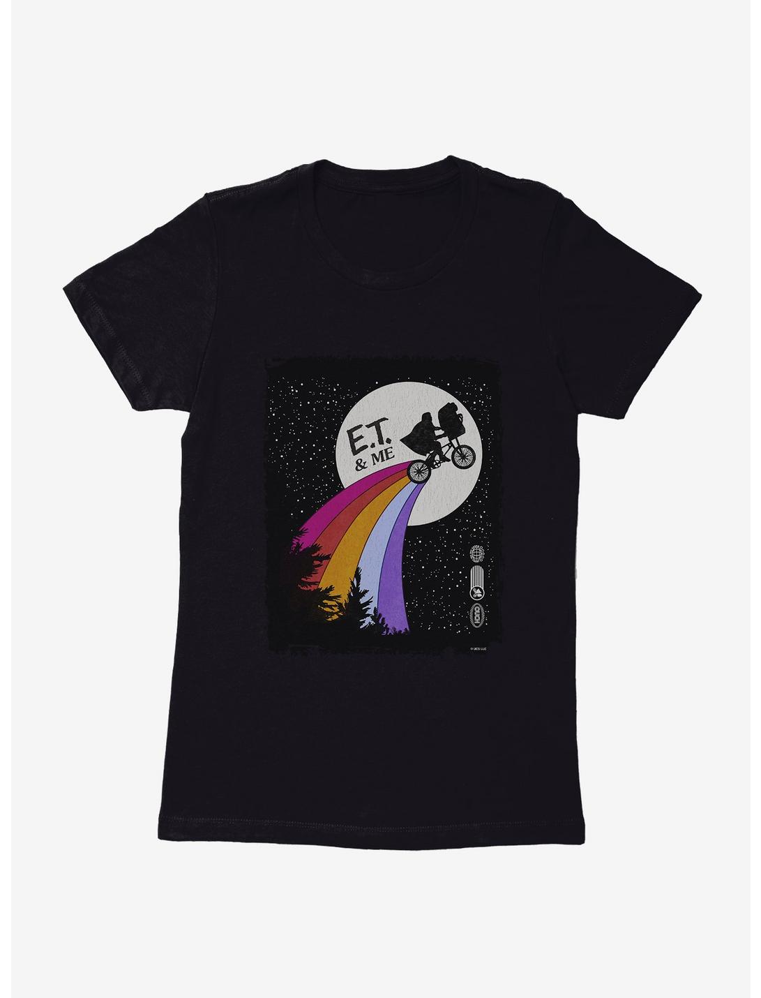 E.T. 40th Anniversary Rainbow Flight Graphic Womens T-Shirt, , hi-res