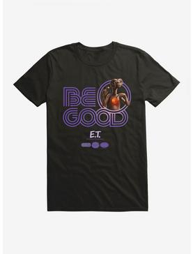 E.T. 40th Anniversary Be Good Striped Font Purple T-Shirt, , hi-res