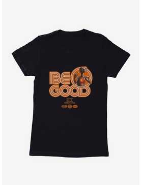 E.T. 40th Anniversary Be Good Bold Striped Font Orange Womens T-Shirt, , hi-res