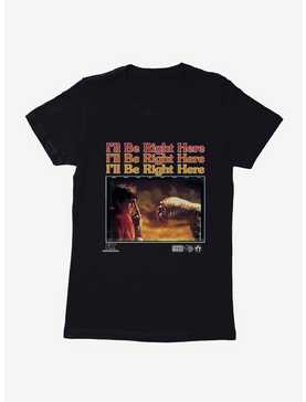 E.T. 40th Anniversary I'll Be Right Here Movie Still Womens T-Shirt, , hi-res