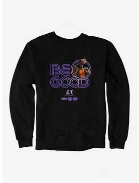 E.T. 40th Anniversary Be Good Striped Font Purple Sweatshirt, , hi-res