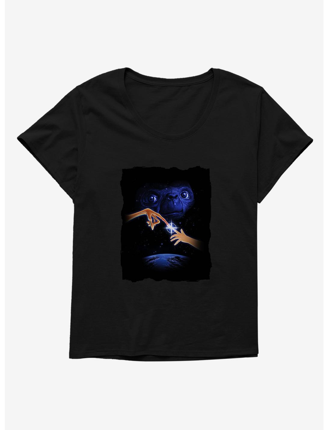 E.T. 40th Anniversary Illuminating Finger Touch Womens T-Shirt Plus Size, , hi-res