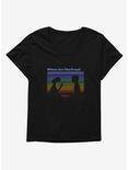 E.T. 40th Anniversary Where Are You From E.T And Elliott Silhouette Womens T-Shirt Plus Size, , hi-res