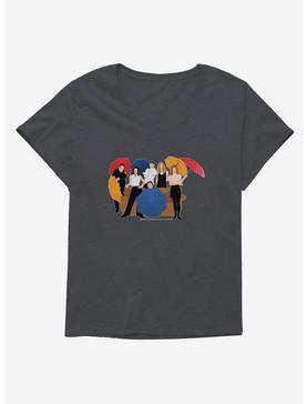 Friends Animated Girls T-Shirt Plus Size, , hi-res