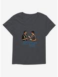 Friends Doesn't Share Food Girls T-Shirt Plus Size, , hi-res