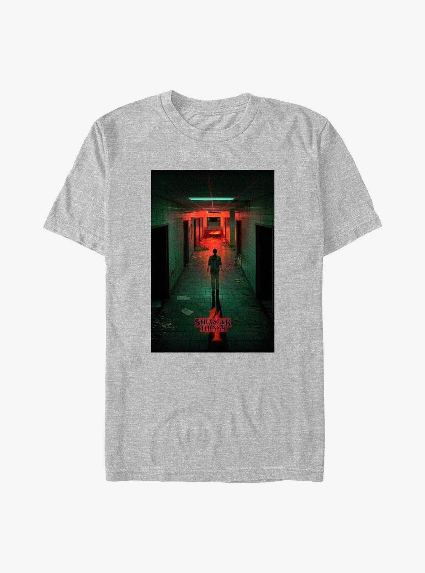 Stranger Things Lab Poster T-Shirt, ATH HTR, hi-res