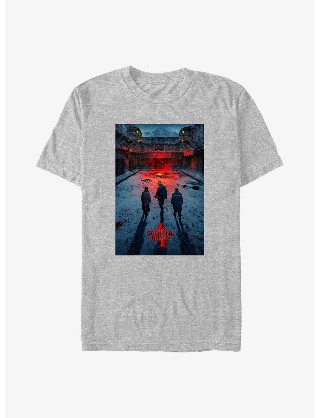 Stranger Things Russia Poster T-Shirt, ATH HTR, hi-res