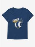 Emoji Queen Bee Womens T-Shirt Plus Size, , hi-res