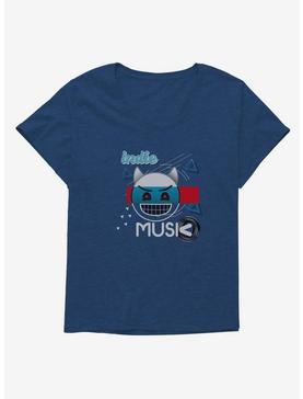 Emoji Indie Music Womens T-Shirt Plus Size, , hi-res