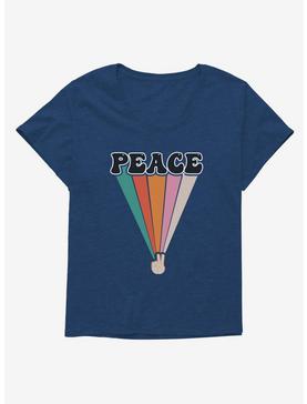Emoji Peace Womens T-Shirt Plus Size, , hi-res