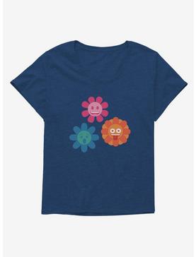 Emoji Trio Emoji Womens T-Shirt Plus Size, , hi-res