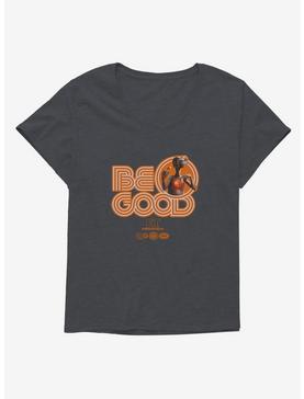 E.T. 40th Anniversary Be Good Bold Striped Font Orange Girls T-Shirt Plus Size, , hi-res