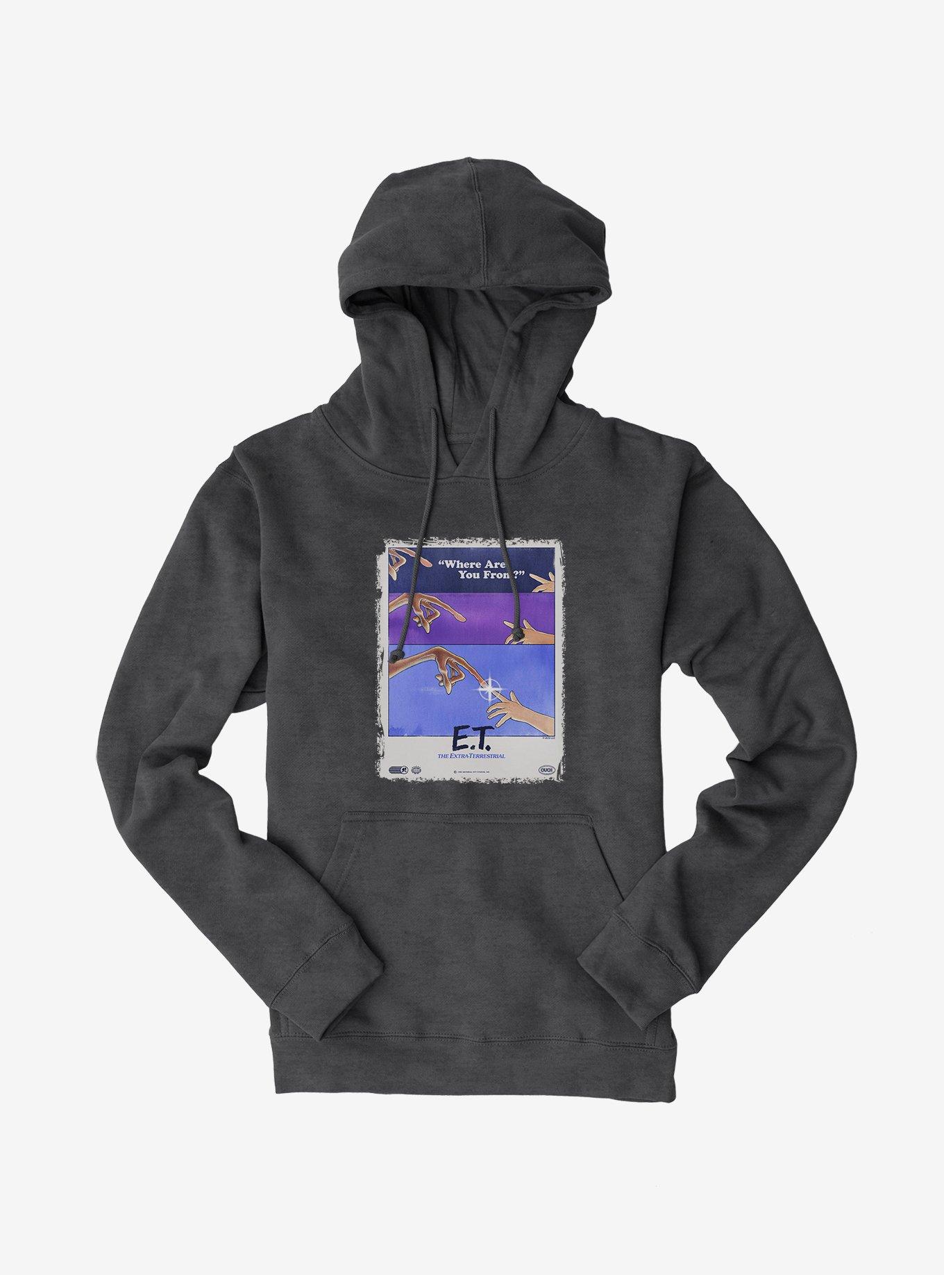 E.T. 40th Anniversary Where Are You From Hoodie, CHARCOAL HEATHER, hi-res