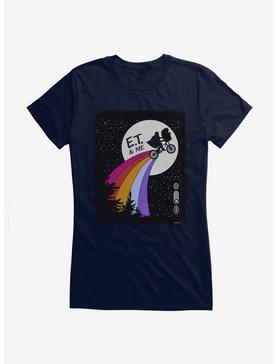 E.T. 40th Anniversary Rainbow Flight Graphic Girls T-Shirt, , hi-res