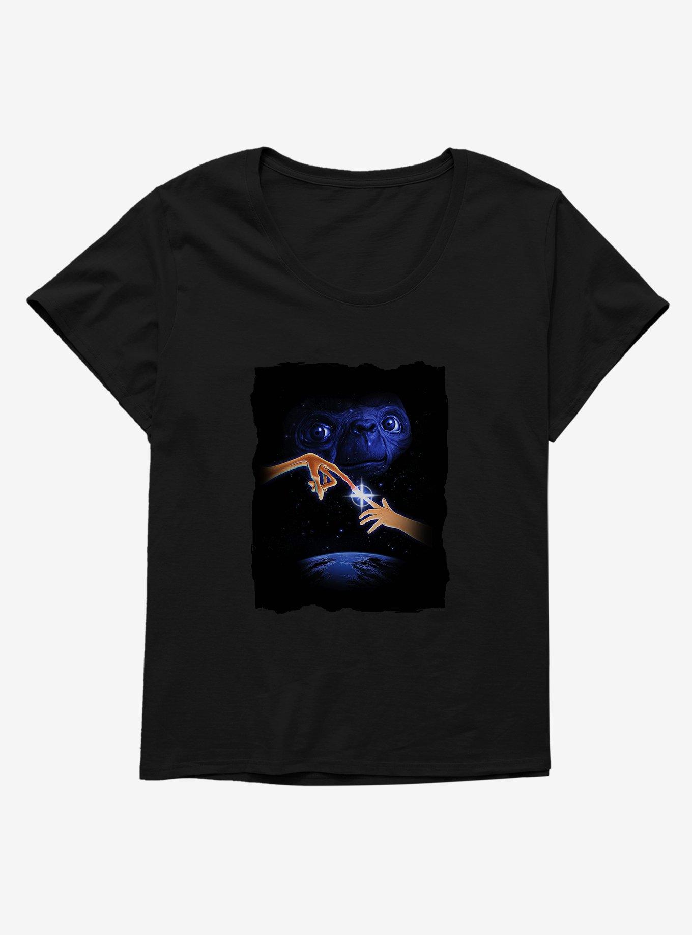 E.T. 40th Anniversary Illuminating Finger Touch Girls T-Shirt Plus
