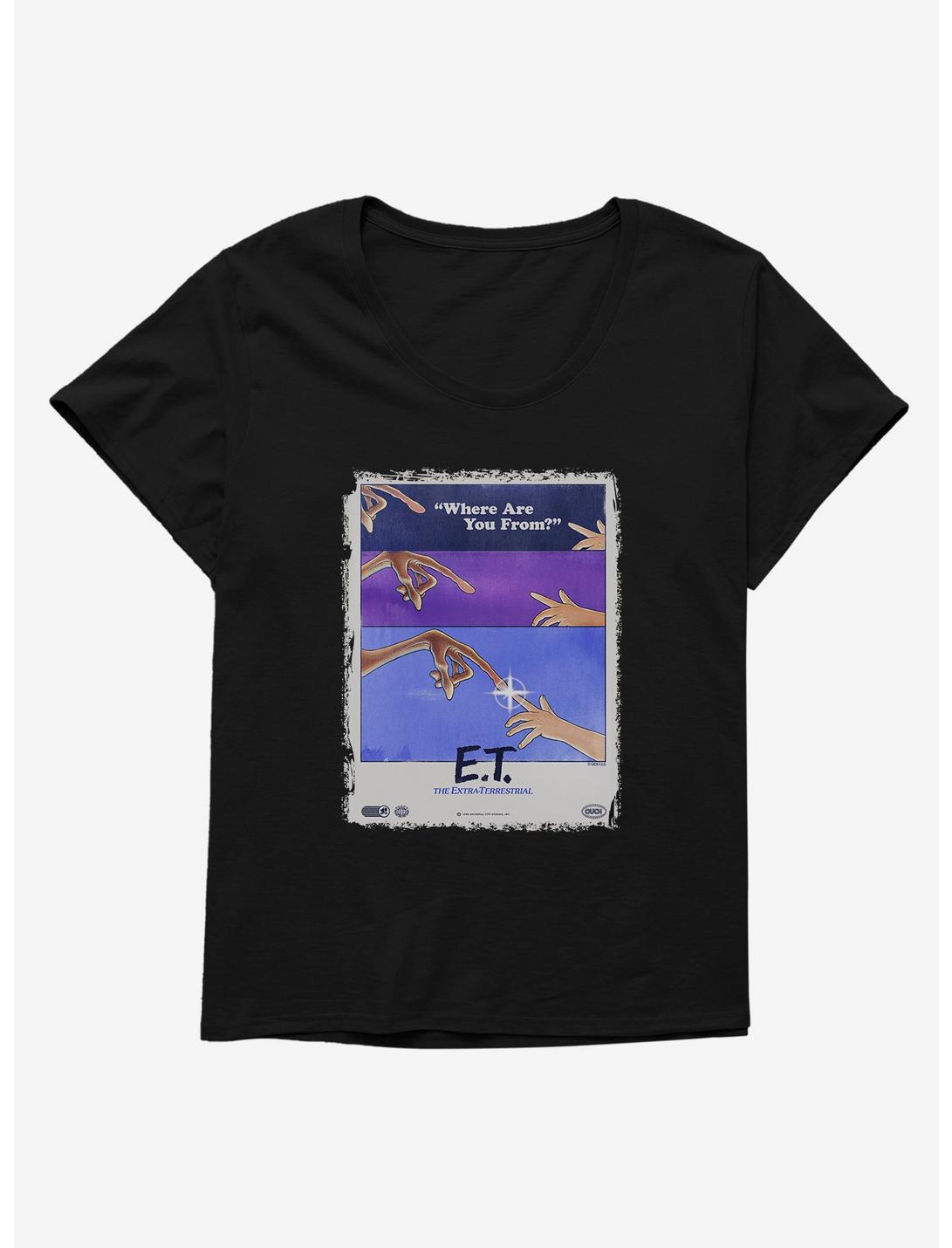 E.T. 40th Anniversary Where Are You From Girls T-Shirt Plus Size, , hi-res