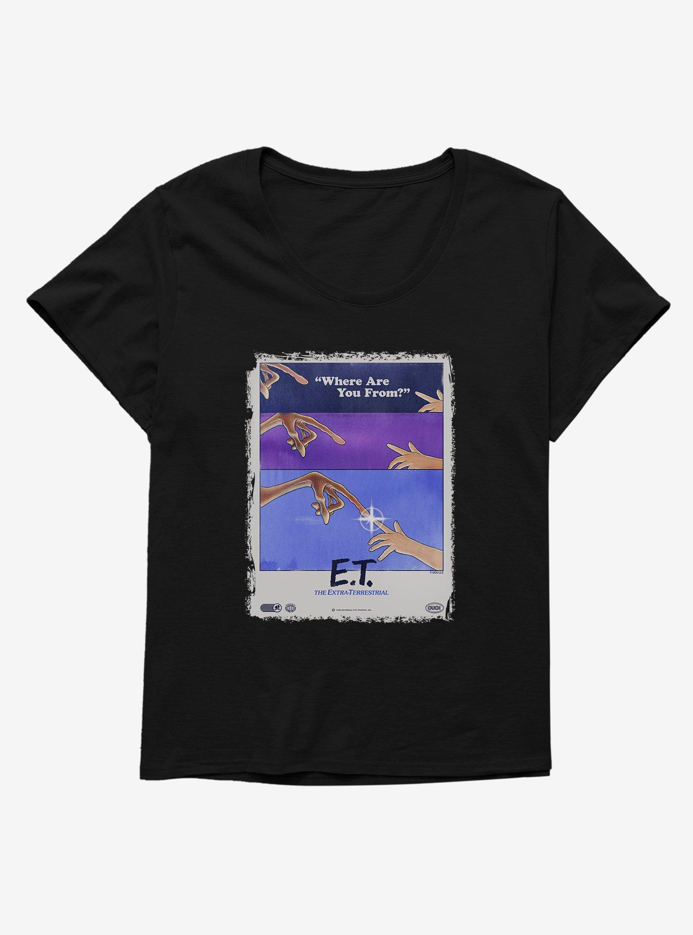 E.T. 40th Anniversary Where Are You From Girls T-Shirt Plus Size, , hi-res