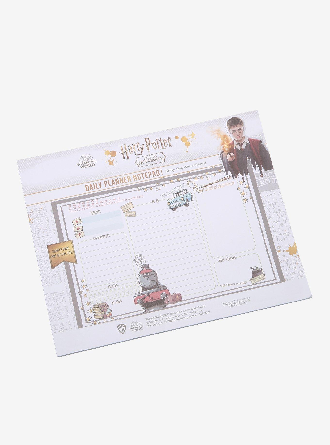 Harry Potter Daily Planner Notepad, , hi-res