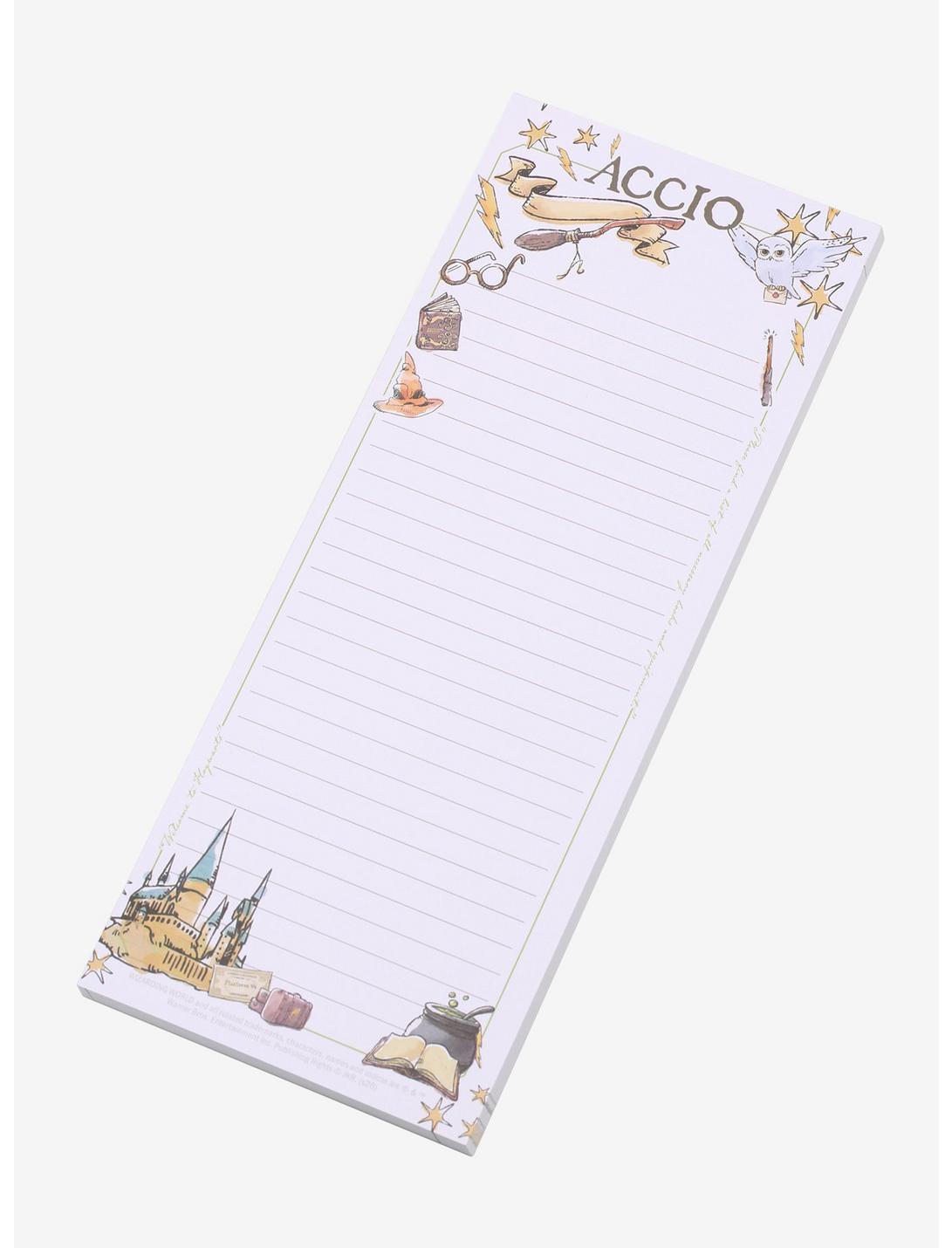 Harry Potter Lined Long Notepad, , hi-res