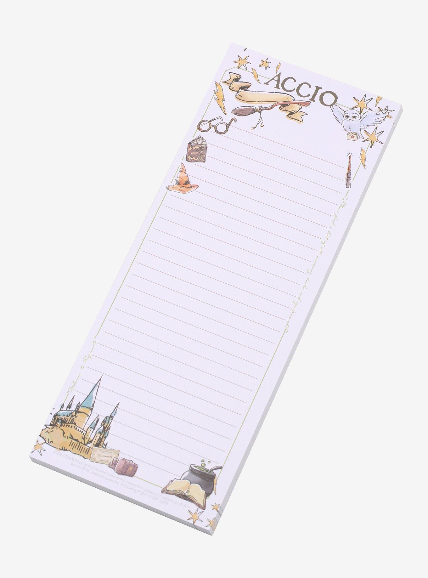 Harry Potter Lined Long Notepad, , hi-res