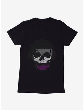 ICreate Pride Asexual Flag Skull With Headphones T-Shirt, , hi-res
