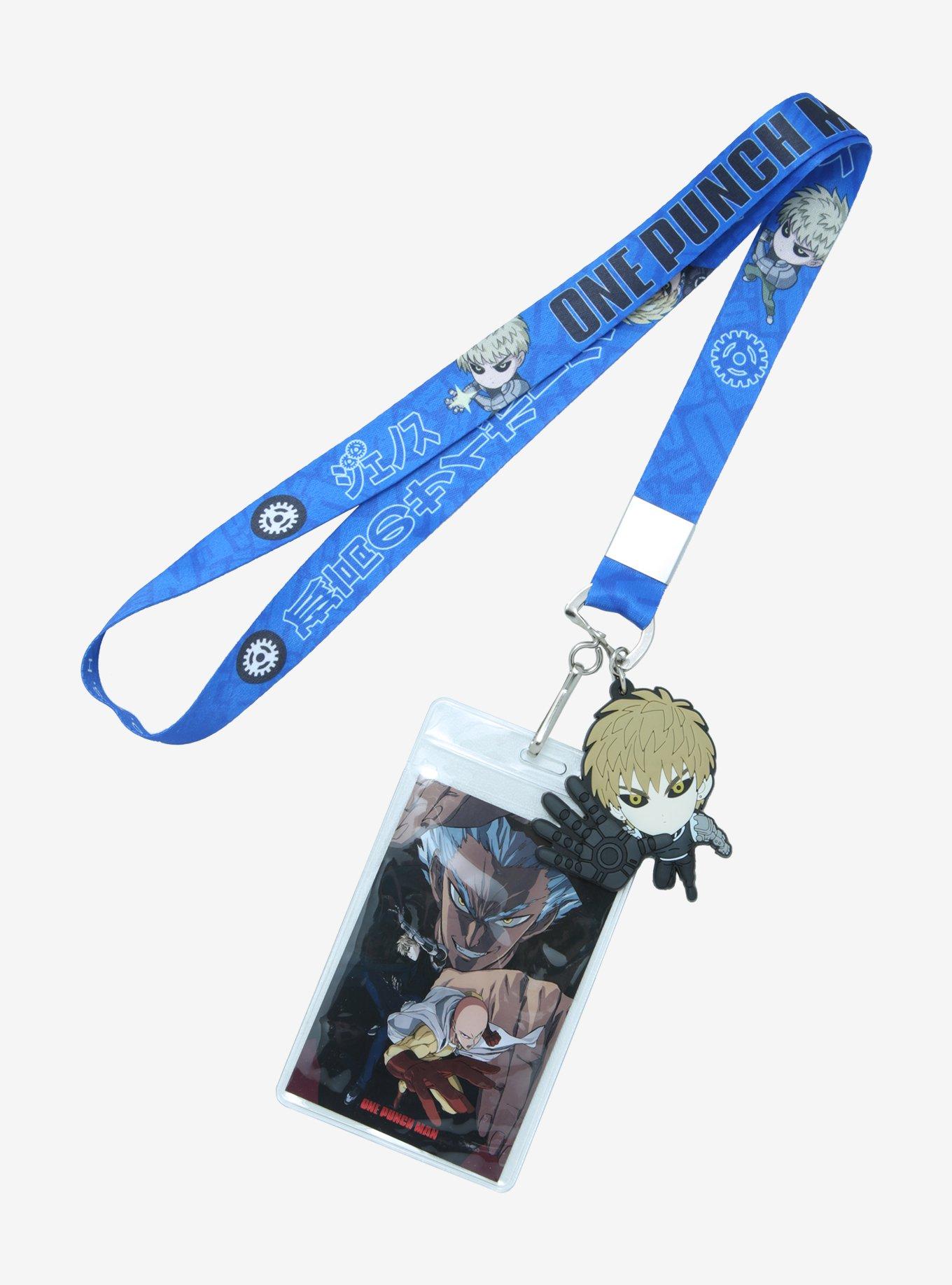 One Punch Man Chibi Genos Lanyard, , hi-res