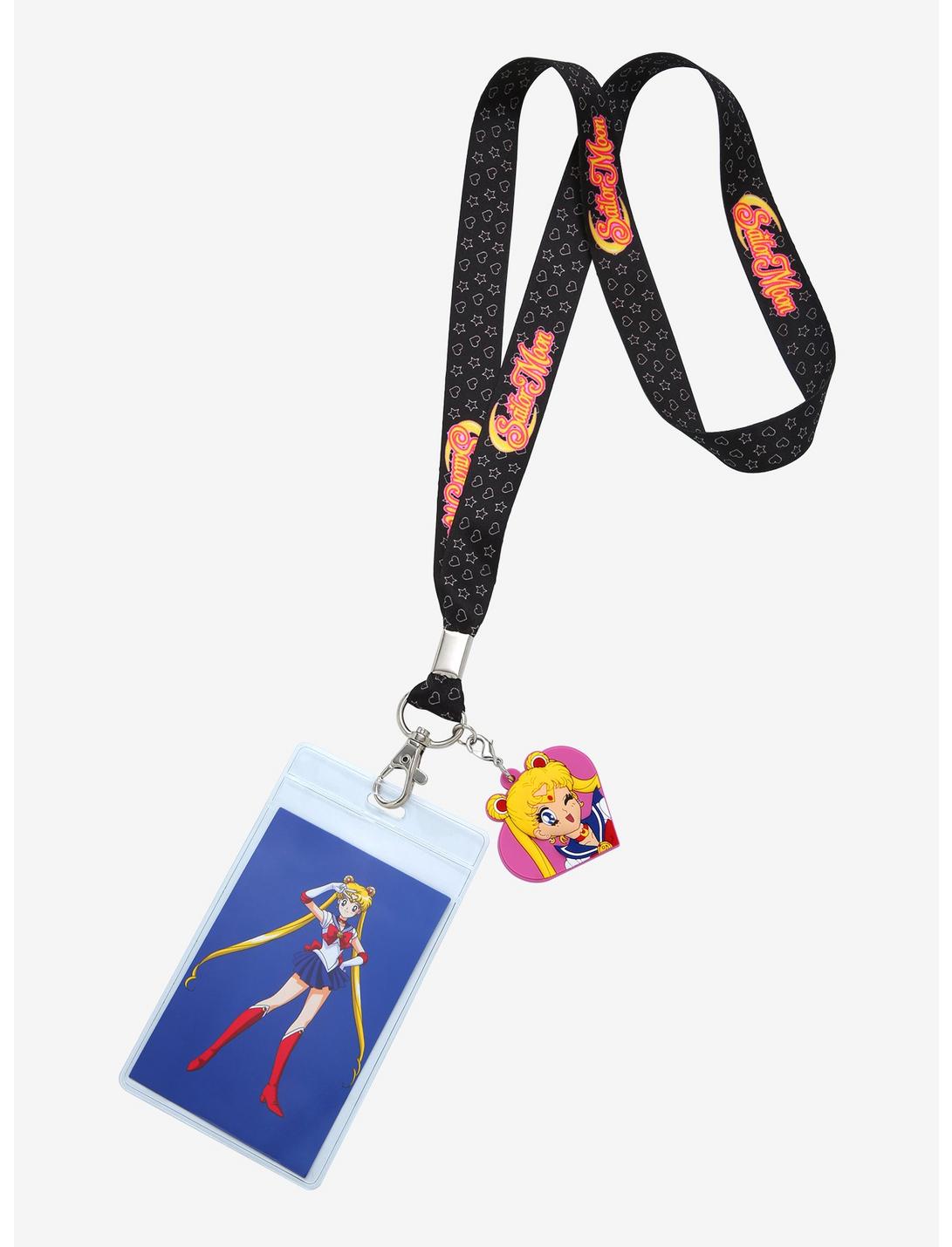 Sailor Moon Heart Logo Lanyard, , hi-res