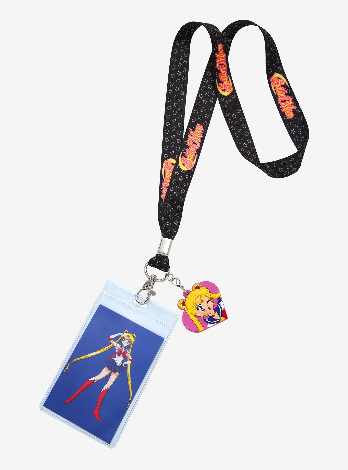 Sailor Moon Heart Logo Lanyard, , hi-res