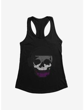 ICreate Pride Asexual Flag Skull With Headphones Tank Top, , hi-res