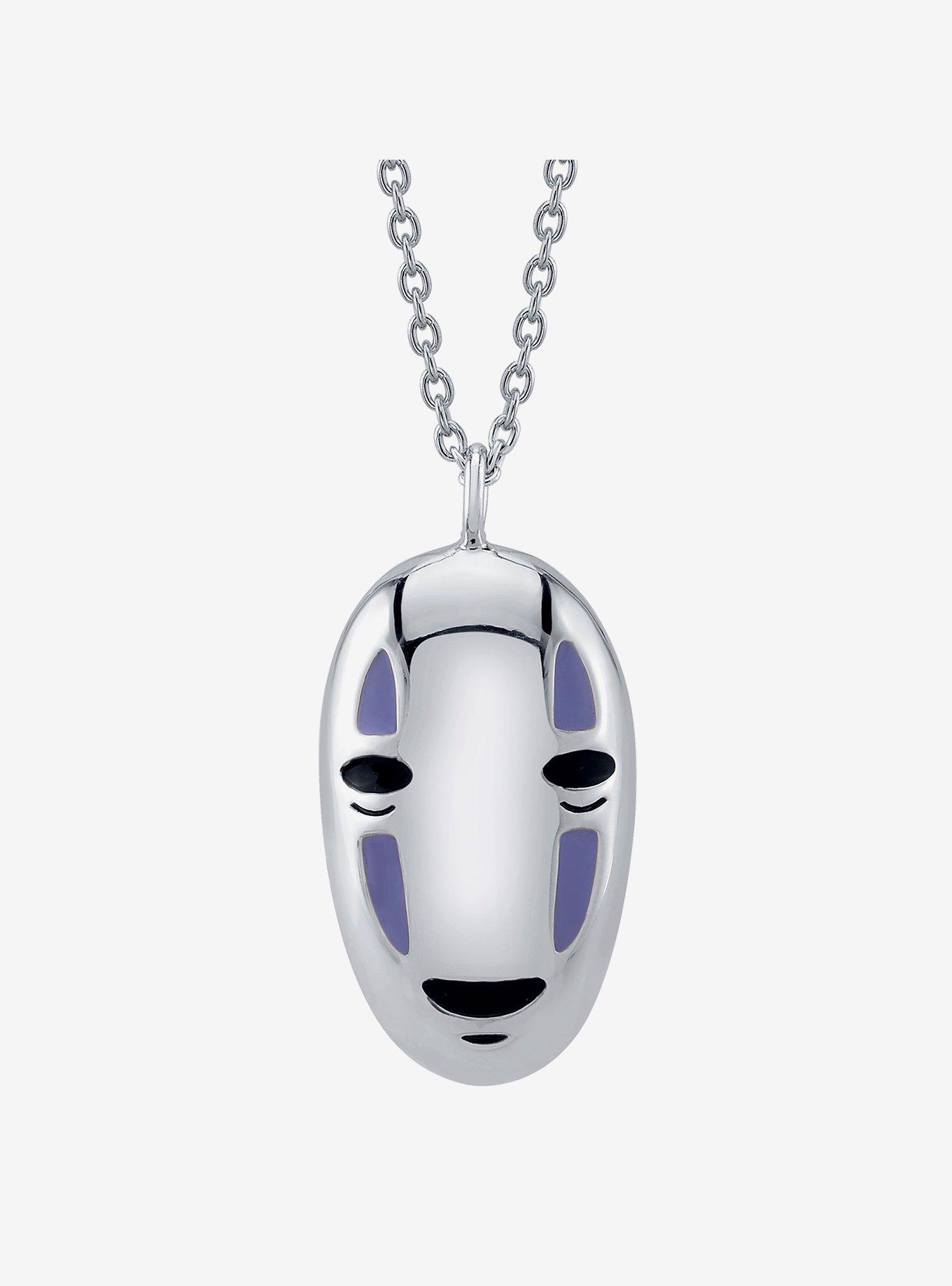 Studio Ghibli X RockLove Spirited Away No-Face Necklace, , hi-res