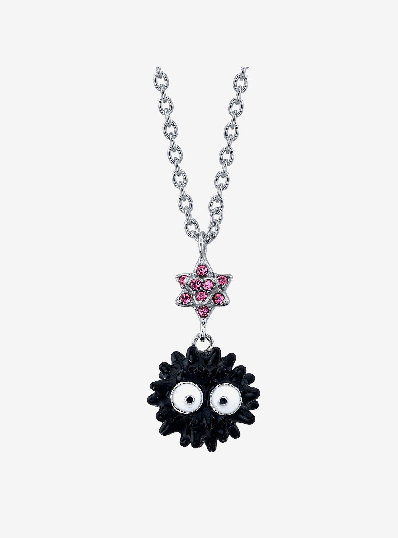 Studio Ghibli X RockLove Spirited Away Soot Sprite Necklace, , hi-res