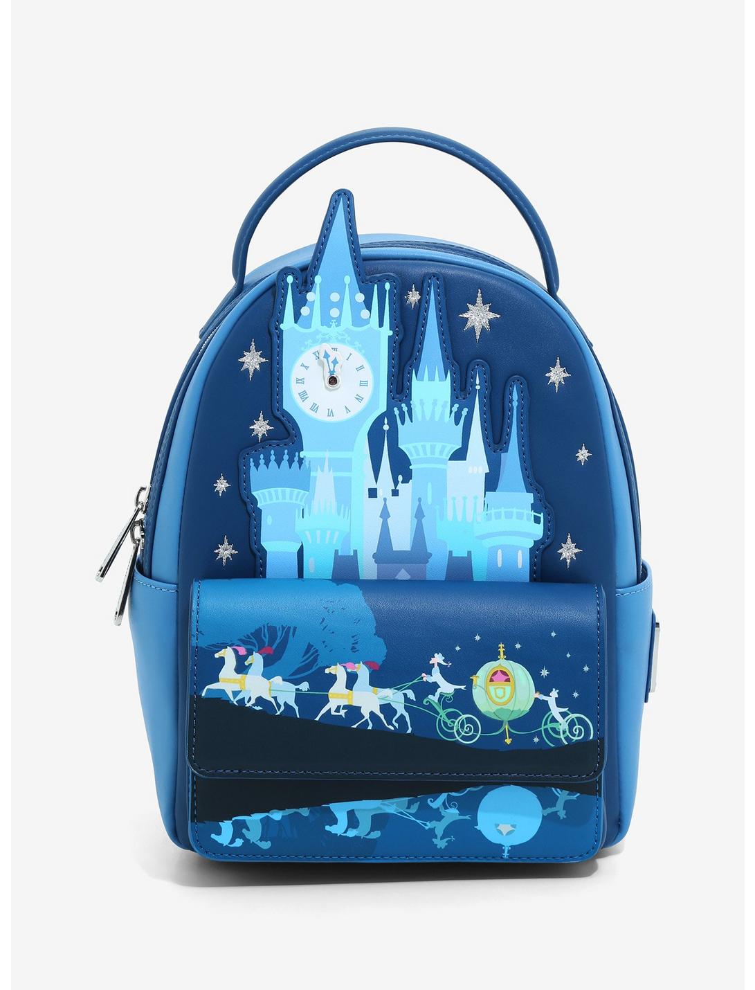 Loungefly Disney Cinderella Night Castle Mini Back Pack - BoxLunch ...